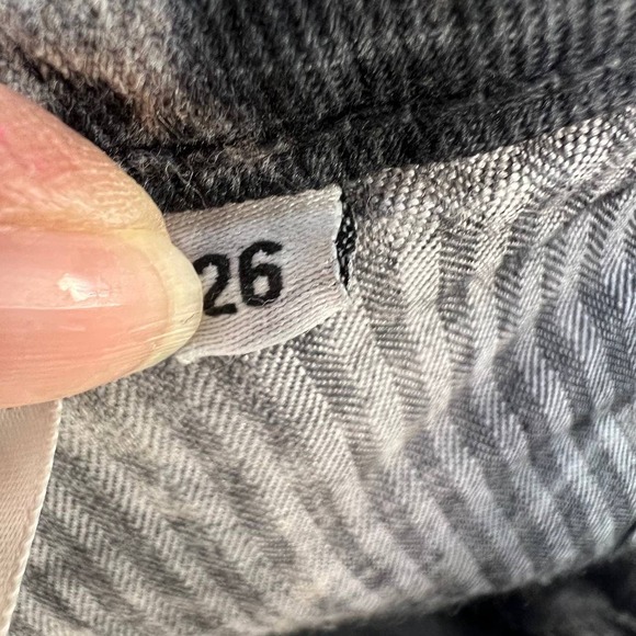 Siwy Jeans Women's Hannah Jeans Size 26 (2) Black Tie Dye Embossed Pockets - Picture 17 of 17